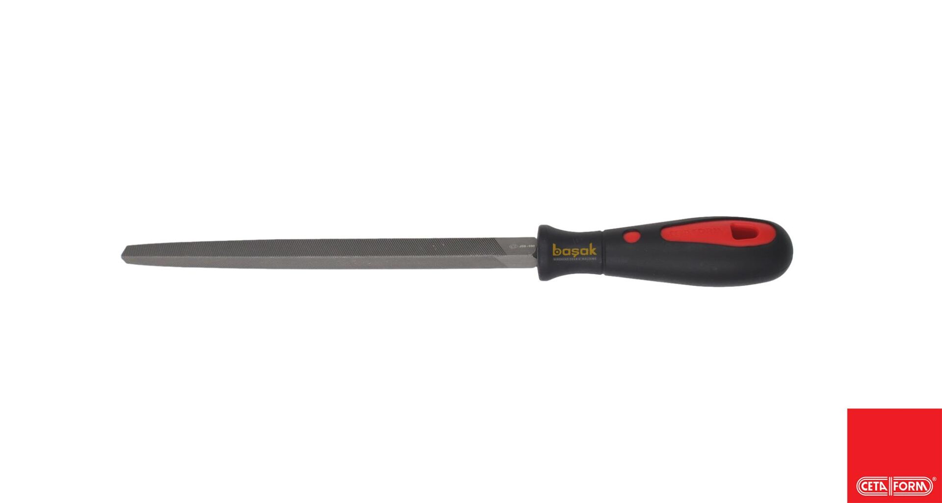 Ceta Form 200 mm 8'' Saplı Üçgen Eğe Kalın Diş J59-108H