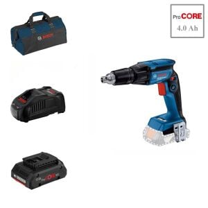 Bosch GTB 185-LI 1x4 Ah Procore Akülü Alçıpan Vidalama Bez Çantalı