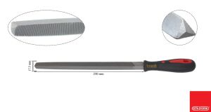 Ceta Form 250 mm 10'' Saplı Üçgen Eğe Kalın Diş J59-110H