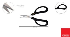 Ceta Form 160 mm Aramit İplik-Kevlar Makası E61-K1160