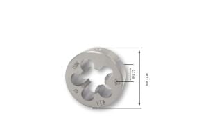 MTE M24 x 3 Pafta Normal Vidalı HSS DIN 223/B