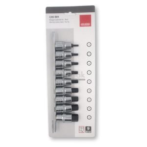 Ceta Form 4-17mm 1/2” Lokmalı Allen Takımı 9 Parça