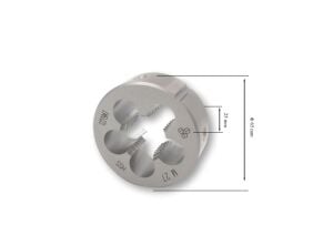 MTE M27 x 3 Pafta Normal Vidalı HSS DIN 223/B