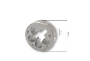 MTE M27 x 3 Pafta Normal Vidalı HSS DIN 223/B