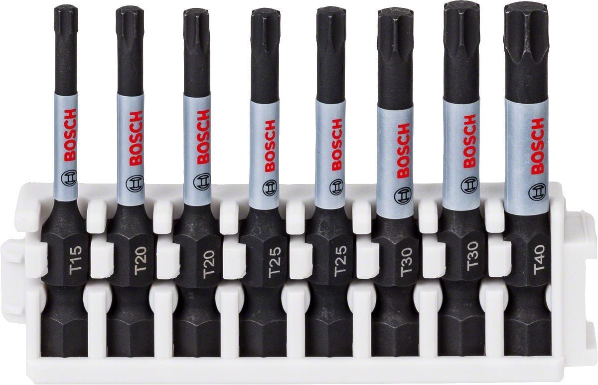 Bosch Impact T15-T40 50 mm 8'li Torx Bits Uç Seti 2608522329
