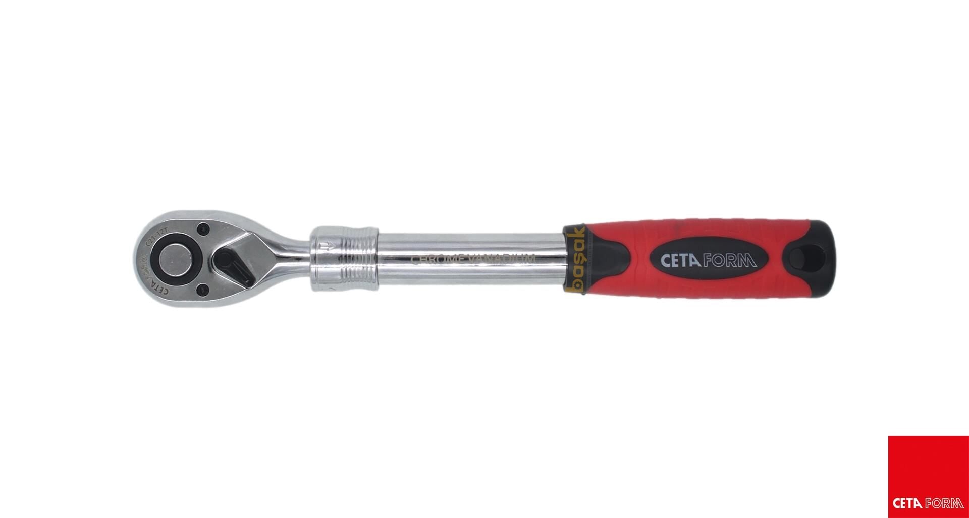 Ceta Form 1/2” Uzatmalı Cırcır Kolu C21-12T