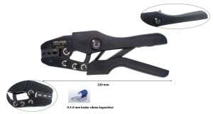 Ceta Form 220 mm İzoleli Kablo Pabucu Sıkma Pensesi E69-YT1