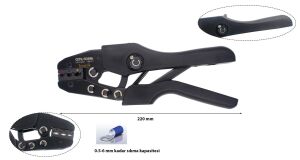 Ceta Form 220 mm İzoleli Kablo Pabucu Sıkma Pensesi E69-YT1