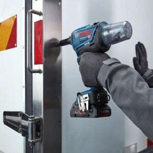 Bosch GRG 18V-16 Tek Akülü Perçin Makinası 8 Amper Bez Çantalı