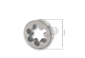 MTE M33 x 3.5 Pafta Normal Vidalı HSS DIN 223/B