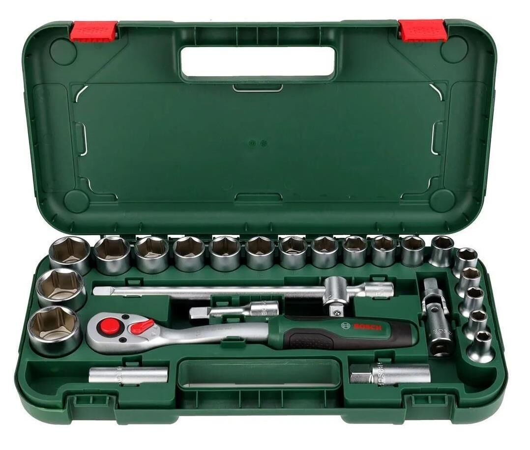 Bosch 1/2'' 25 Parça 8-32 mm Lokma Anahtar Takımı 1600A02Z9F