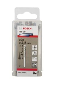 Bosch HSS-Co 4,5 mm 10'lu Kobaltlı Matkap Ucu 2608585883