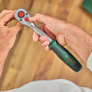 Bosch 1/4'' + 1/2'' 57 Parça Lokma Anahtar Takımı 1600A02Z9G