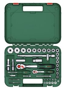 Bosch 1/4'' + 1/2'' 57 Parça Lokma Anahtar Takımı 1600A02Z9G