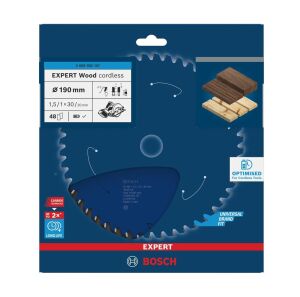 Bosch Expert 190x30 mm 48 Diş Akülü Ahşap Daire Testeresi 2608902157