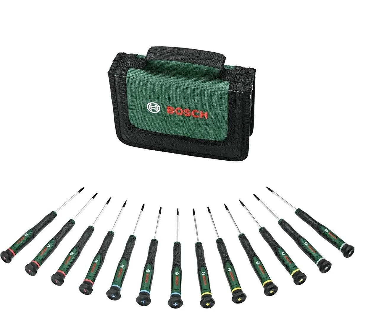 Bosch 13 Parça Klemens Elektronikçi Tornavida Seti 1600A02Z9N