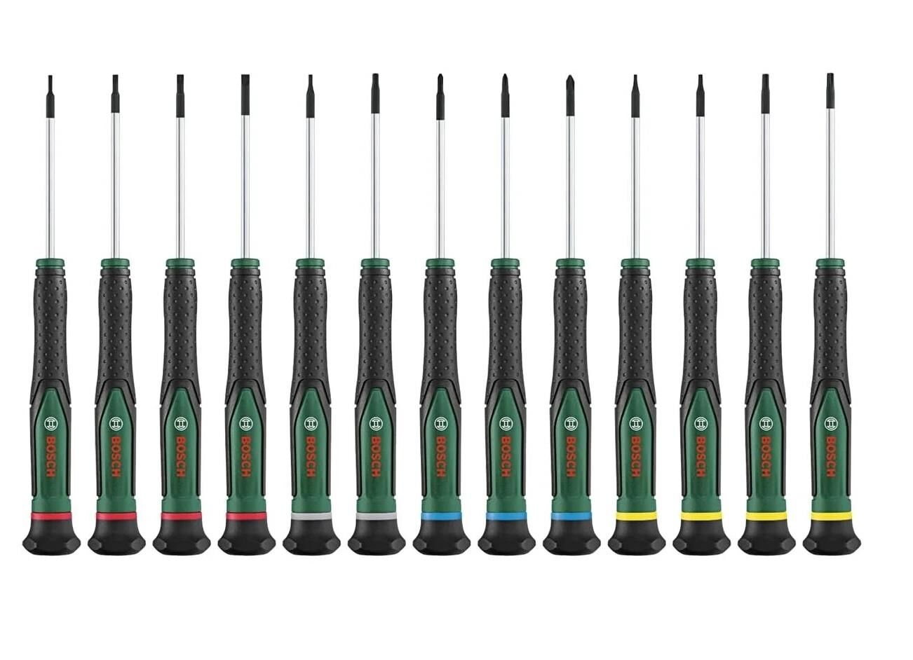 Bosch 13 Parça Klemens Elektronikçi Tornavida Seti 1600A02Z9N
