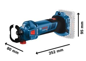 Bosch GCU 18V-30 1x4 Ah ProCORE Akülü Freze / Kuru Levha Kesme Makinesi Bez Çantalı