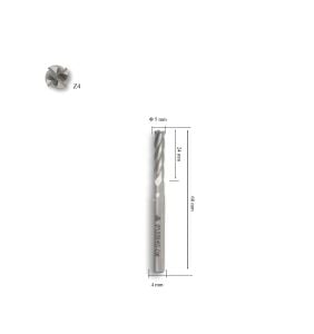 MTE 5 mm Uzun Parmak Freze Hss-Co8 DIN 844/B-N