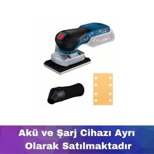 Bosch GSS 18V-13 Akülü Titreşimli Zımpara Makinesi (Akü ve Şarj Yoktur) 06019L0100