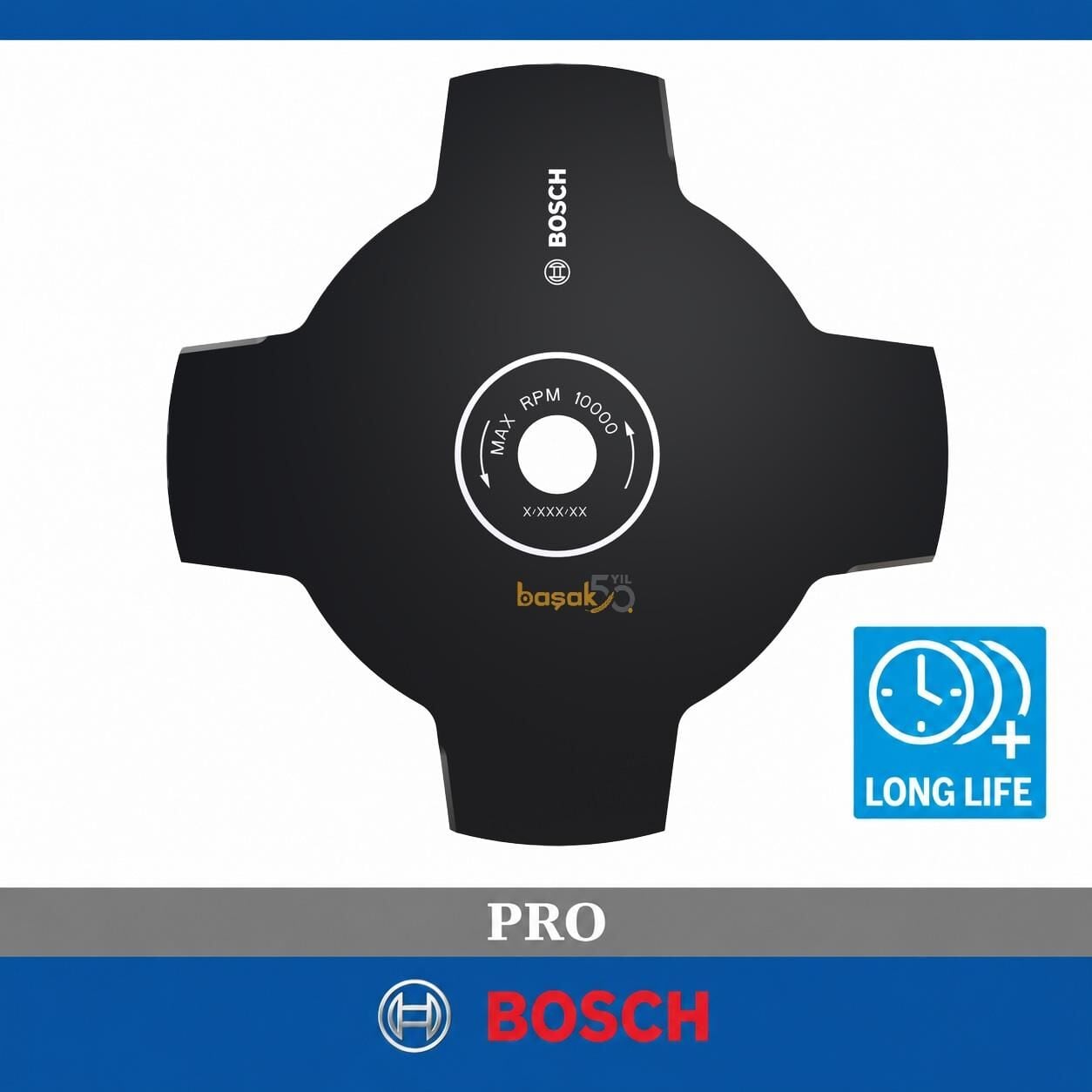Bosch Pro GFR 18V-25 BH / GRT 18V-40 25 cm 4T Bıçak F016800665