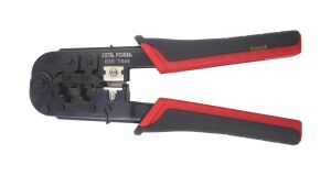 Ceta Form 190 mm Jak Sıkma Pensesi (Telefon/Data) - 6P-8P E69-T046