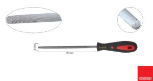 Ceta Form 150 mm 6'' Saplı Yuvarlak Eğe Orta Diş J57-206H