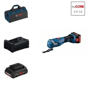 Bosch GOP 185-LI 1x4 Ah ProCORE Akülü Salınım Hareketli Makine Bez Çantalı