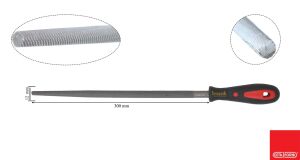 Ceta Form 300 mm 12'' Saplı Yuvarlak Eğe Kalın Diş J57-112H