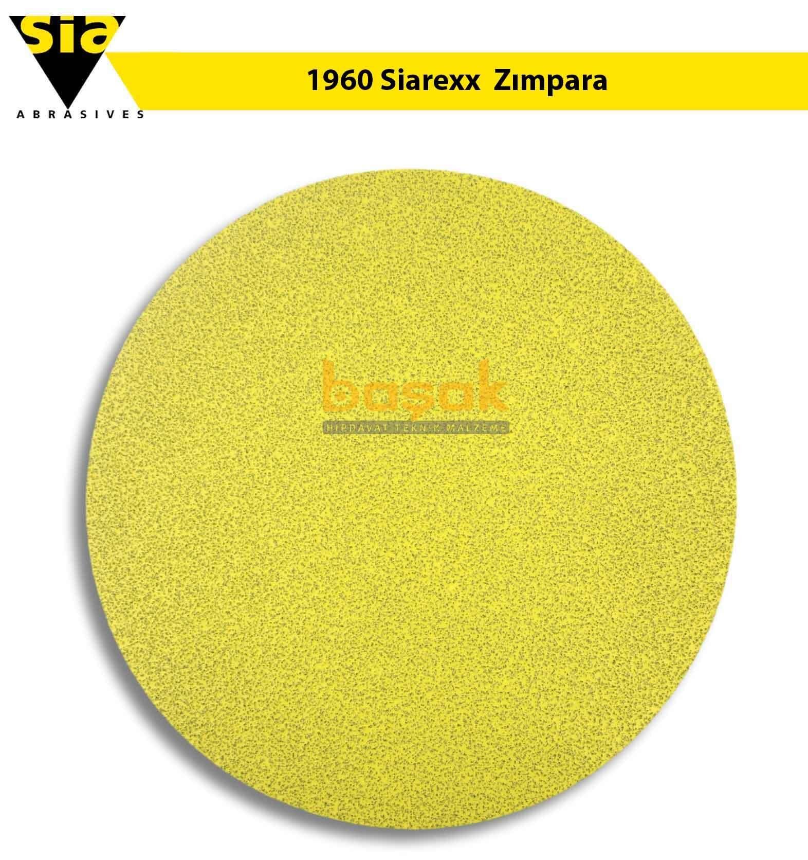Sia 1960 Siarexx 150 mm 220 Kum Deliksiz Zımpara Kâğıdı 100'lü