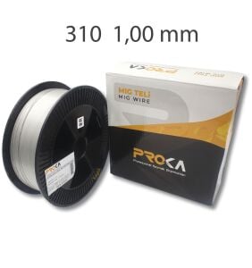 Proka ER 310 1,0 mm Mig-Gazaltı Paslanmaz Kaynak Teli 12,5kg