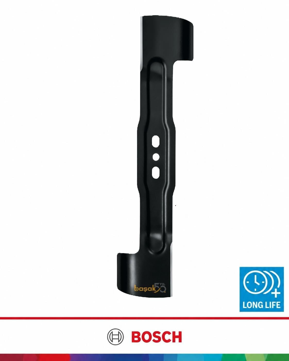 Bosch Rotak 18V-34 Uyumlu 34 cm Çim Biçme Bıçağı F016800698