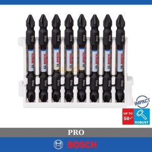 Bosch Impact PH2 65mm Çift Taraflı 8'li Bits Uç Seti 2608522337