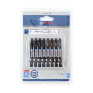 Bosch Impact PH2 65mm Çift Taraflı 8'li Bits Uç Seti 2608522337