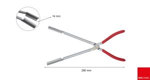 Ceta Form Buji Pensesi 290 mm Eğik Uzun Ağızlı N13-PC14