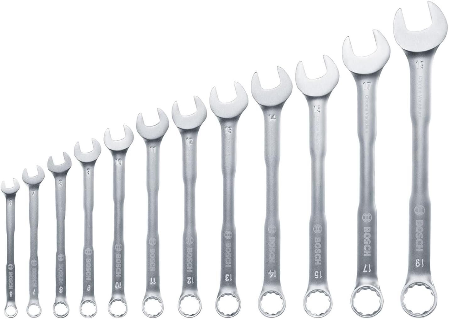 Bosch 12 Parça 6-19 mm Kombine Anahtar Seti 1600A02Z9D