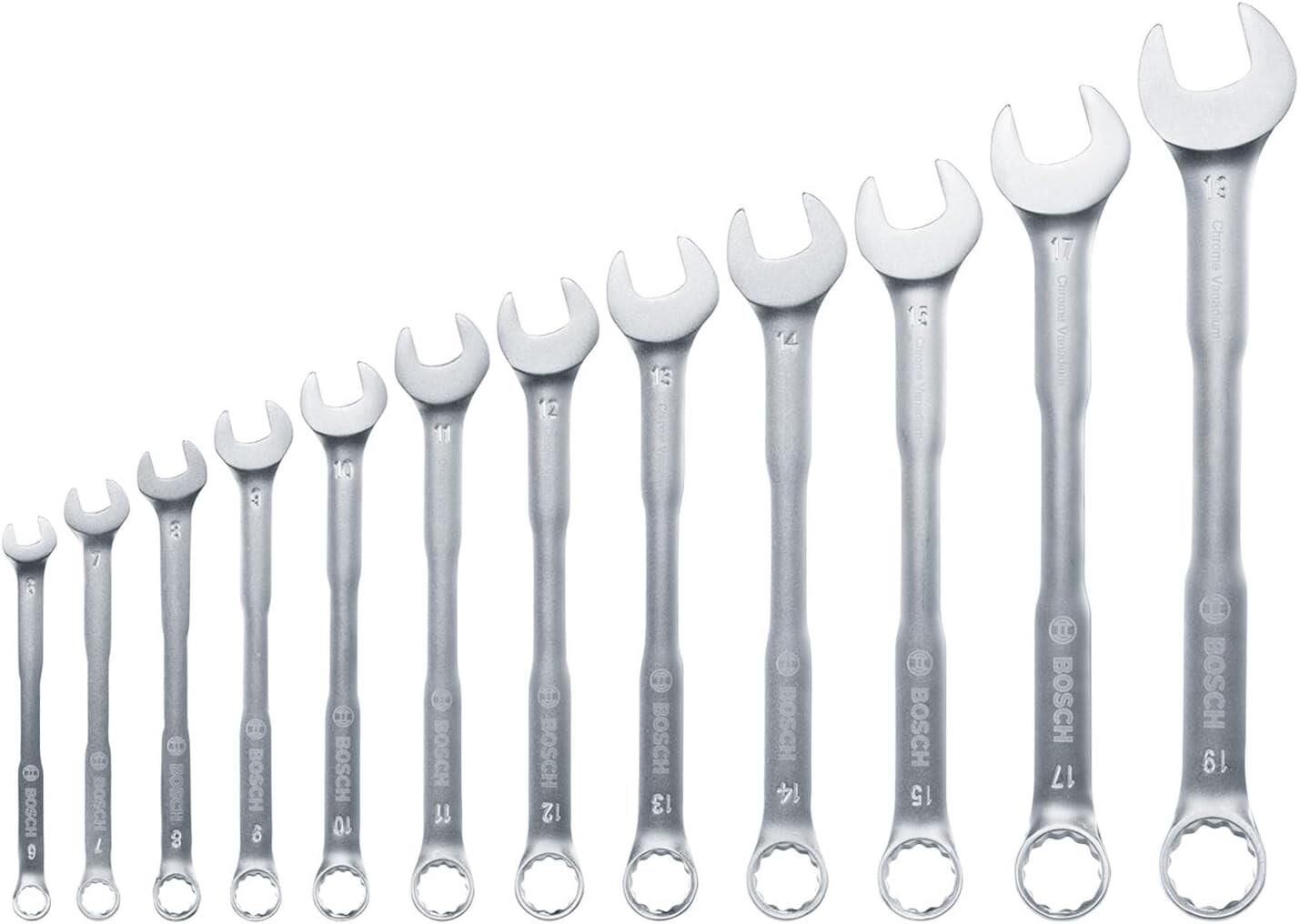Bosch 12 Parça 6-19 mm Kombine Anahtar Seti 1600A02Z9D