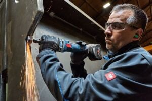 Bosch GGS 18V-23 LC 1x4 Ah ProCORE Akülü Kalıpçı Taşlama L-boxx Çantalı