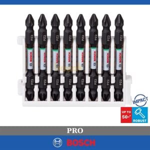 Bosch Impact PZ2 65mm Çift Taraflı 8'li Bits Uç Seti 2608522338