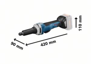 Bosch GGS 18V-23 PLC Tek Akülü Kalıpçı Taşlama 4 Ah L-boxx Çantalı