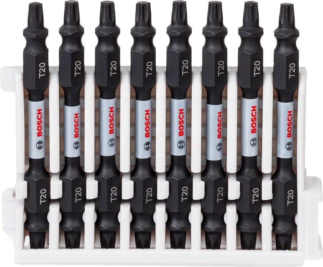 Bosch Impact T20 65 mm Çift Taraflı 8'li Torx Bits Uç 2608522339