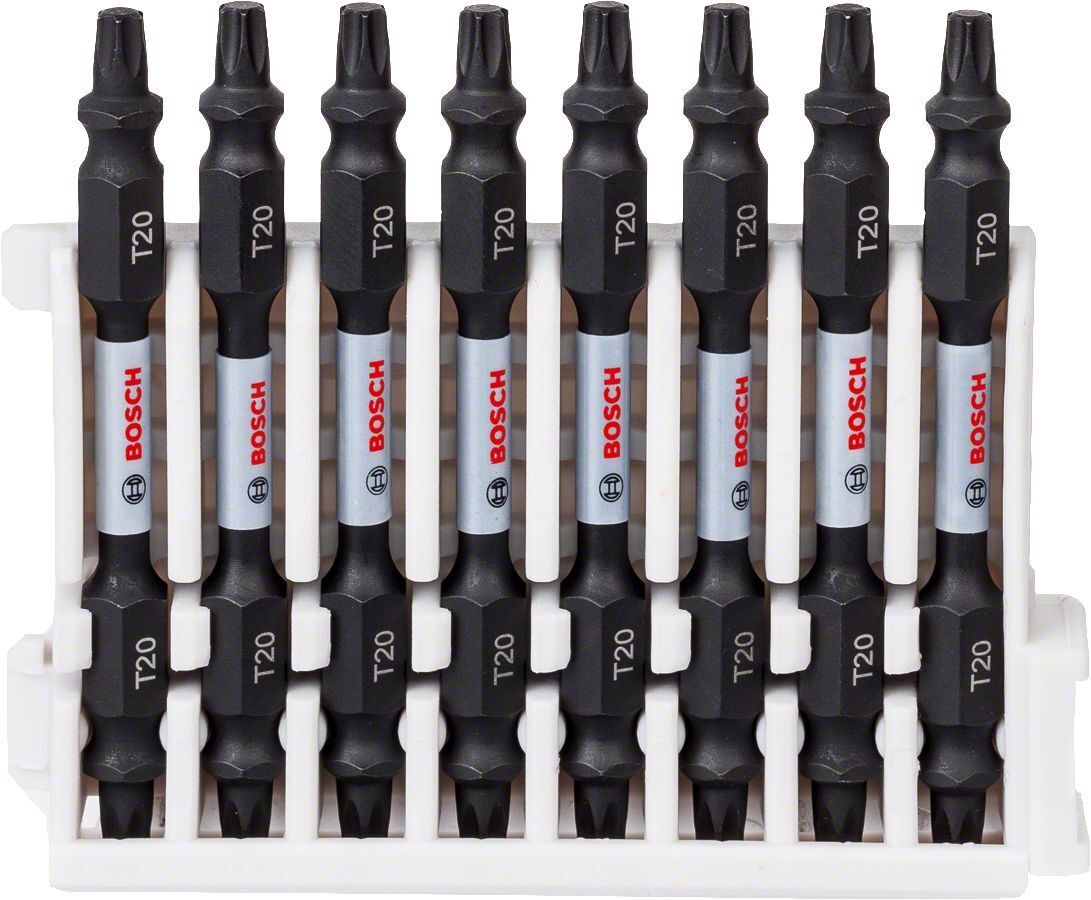 Bosch Impact T20 65 mm Çift Taraflı 8'li Torx Bits Uç 2608522339
