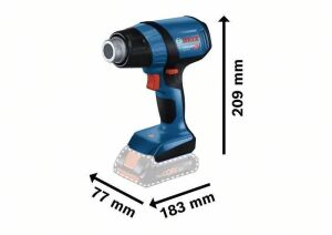 Bosch GHG 18V-50 Tek Akülü Sıcak Hava Tabancası 4 Amper Bez Çantalı