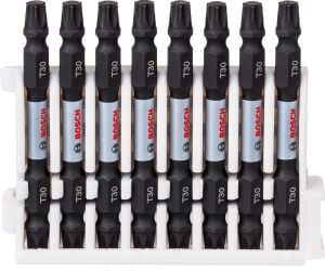 Bosch Impact T30 65 mm Çift Taraflı 8'li Torx Bits Uç 2608522341