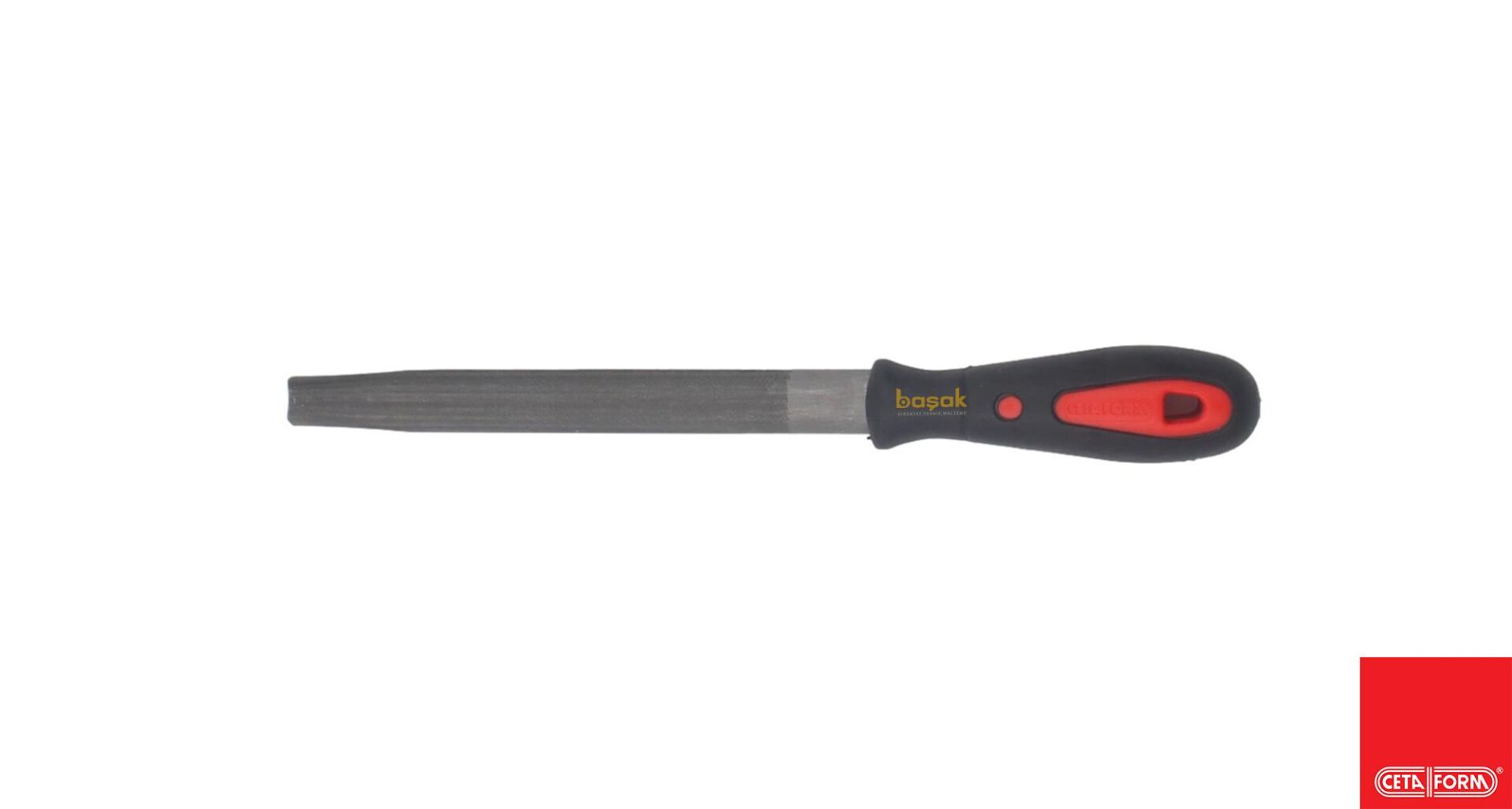 Ceta Form 150 mm 6'' Saplı Yarım Yuvarlak Eğe İnce Diş J56-306H