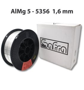 ALMG 5-ER 5356 1,6 mm Alüminyum Gazaltı Kaynak Teli 6 kg Safra