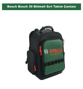 Bosch 39 Bölmeli Sırt Takım Çantası 1600A02ZA0