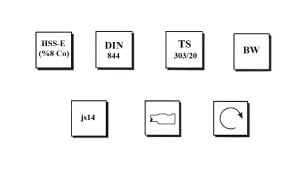 MTE 18 mm Uzun Parmak Freze Hss-Co8 DIN 844/B-N