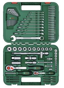 Bosch 132 Parça Lokma-Bits Uç-Anahtar Seti 1600A02Z9B
