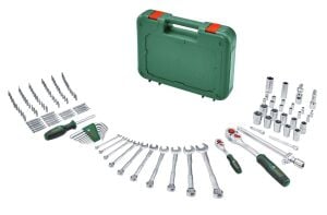 Bosch 132 Parça Lokma-Bits Uç-Anahtar Seti 1600A02Z9B